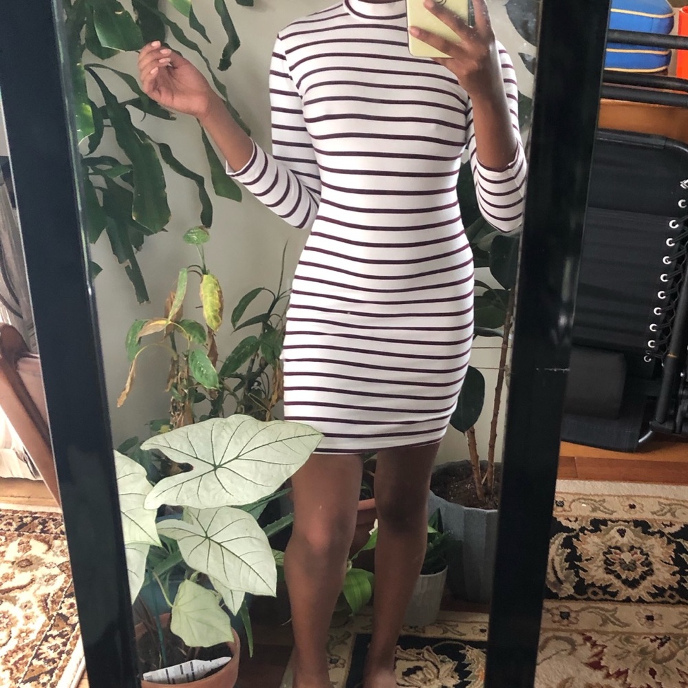 Striped Bodycon dress